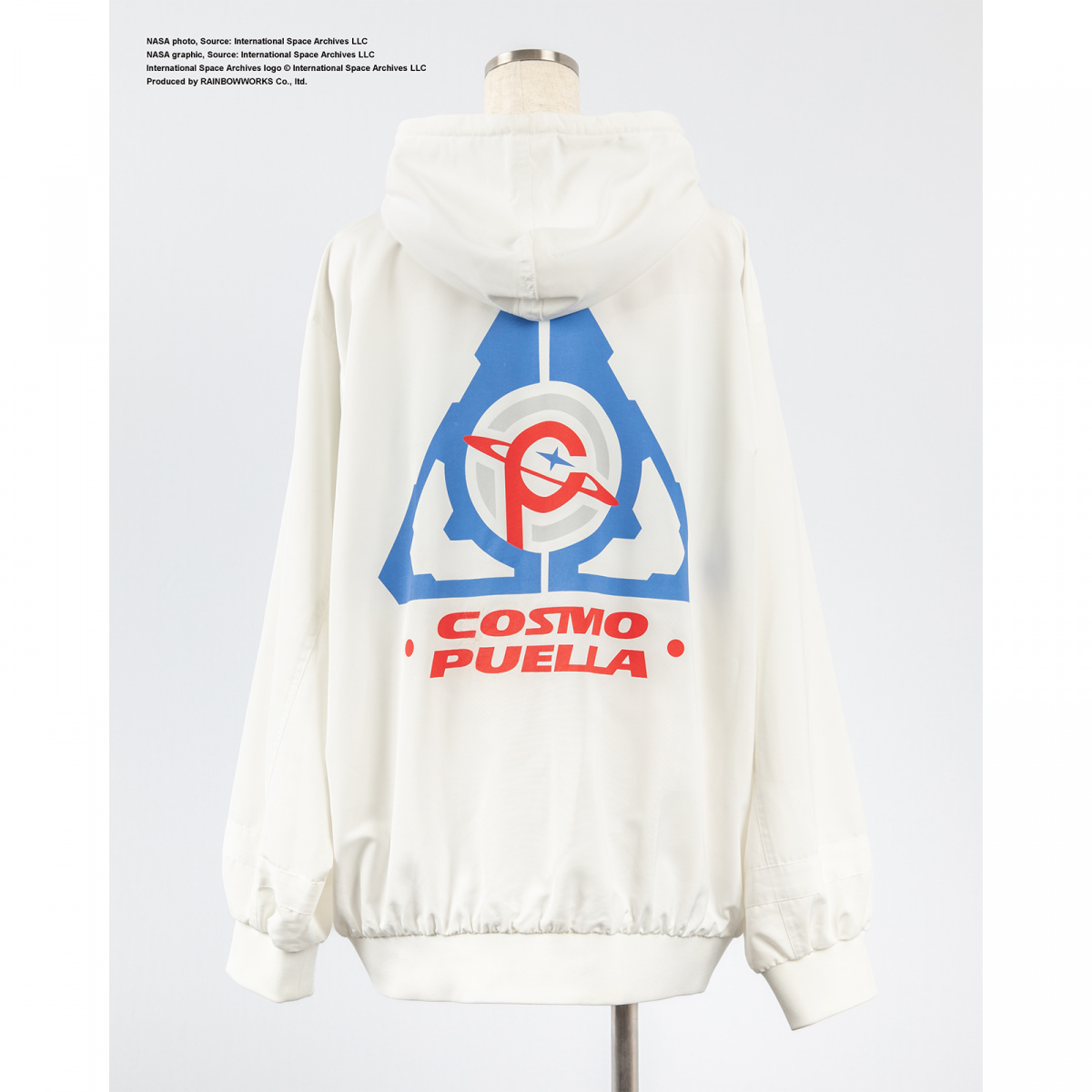 ウマ娘 NASA コスモピュエラ シェルパーカー　Lサイズ 黒色　新品未開封 NASA｜宇宙走娘＜コスモピュエラ＞オリジナル シェルパーカー(ウマ娘