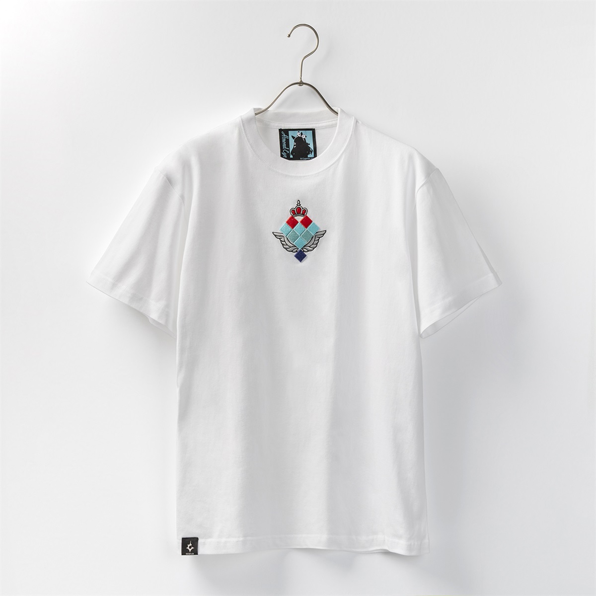 公式3D刺繍Tシャツ【アーモンドアイ】ホワイト XLサイズ