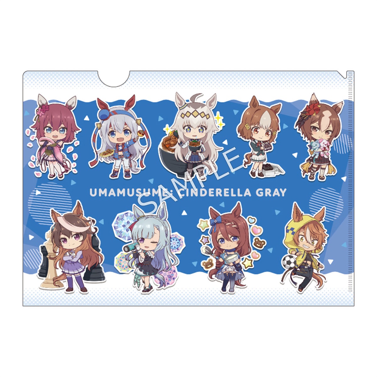 ウマ娘　アクスタ　クリアファイル　色々 アニメ『ウマ娘 シンデレラグレイ』 クリアファイル／オグリ