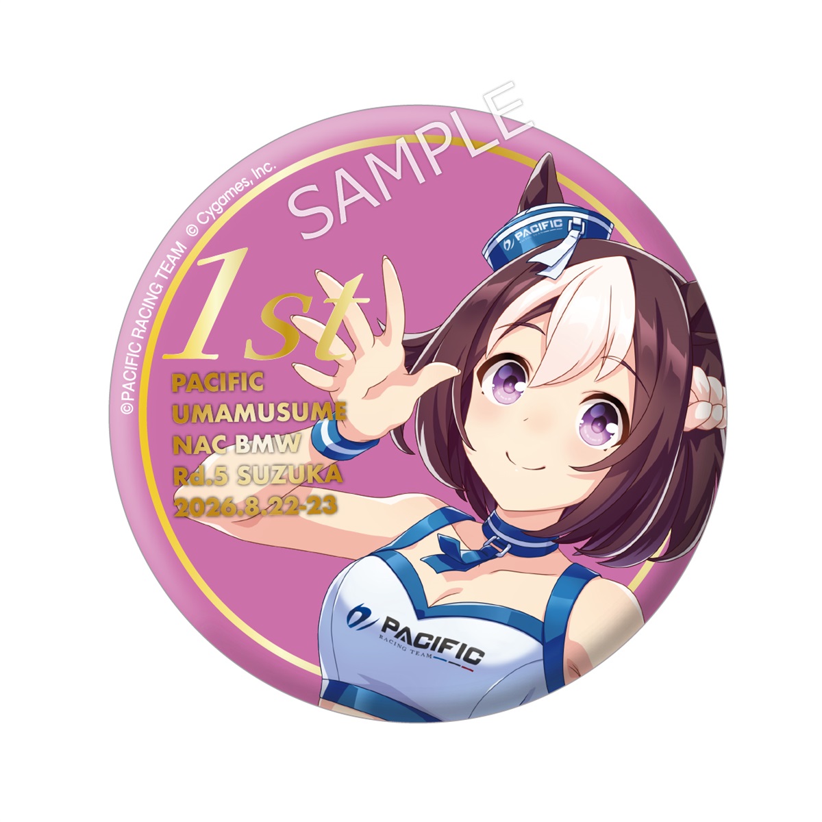 セット】ウマ娘 プリティーダービー Rd.5 優勝記念台紙付き缶バッジセット