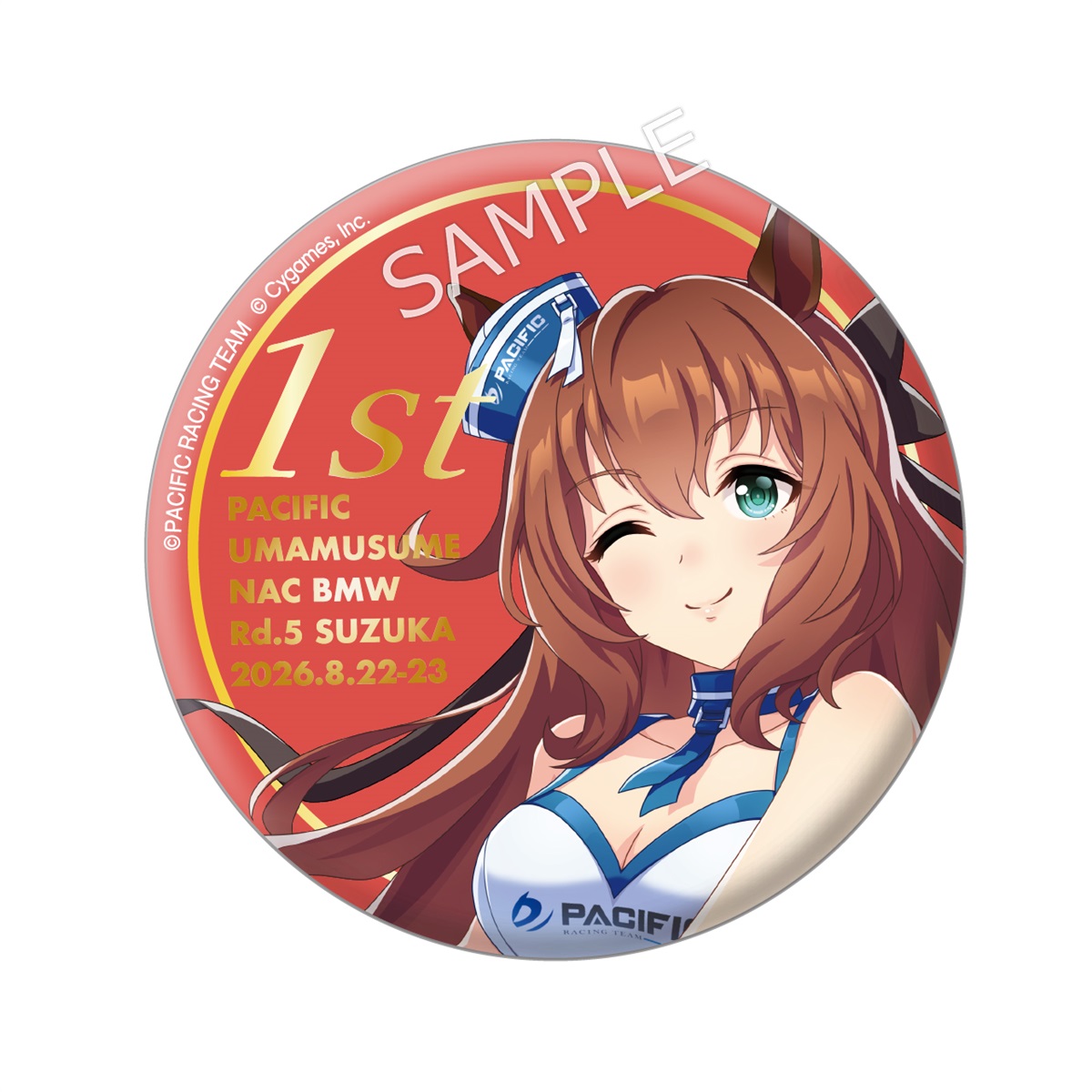 セット】ウマ娘 プリティーダービー Rd.5 優勝記念台紙付き缶バッジセット