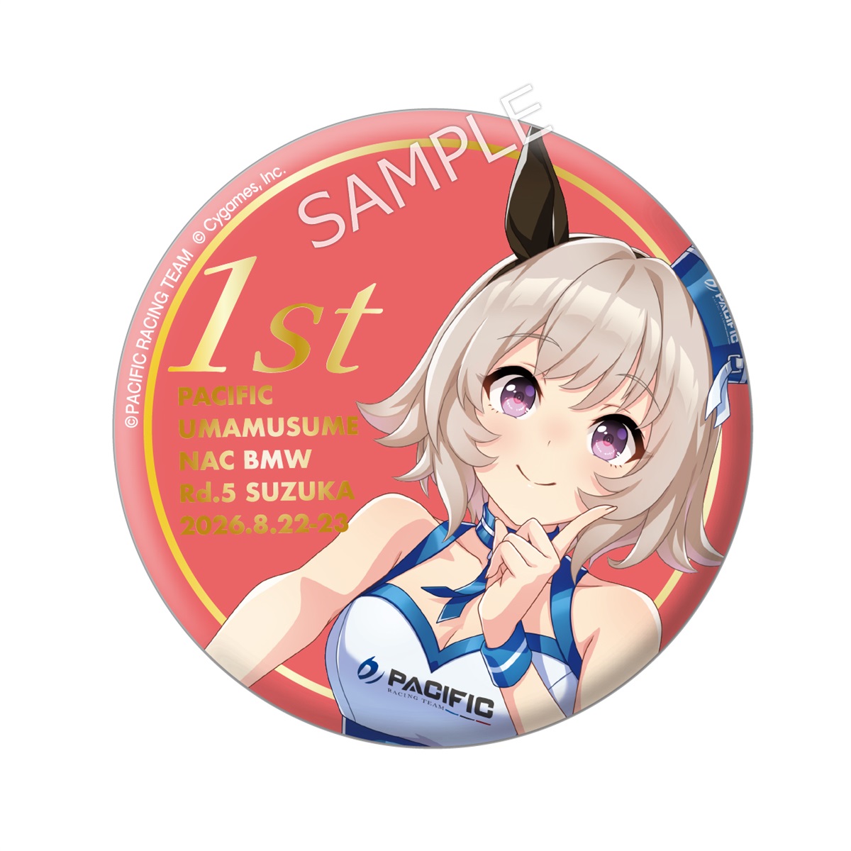 セット】ウマ娘 プリティーダービー Rd.5 優勝記念台紙付き缶バッジセット