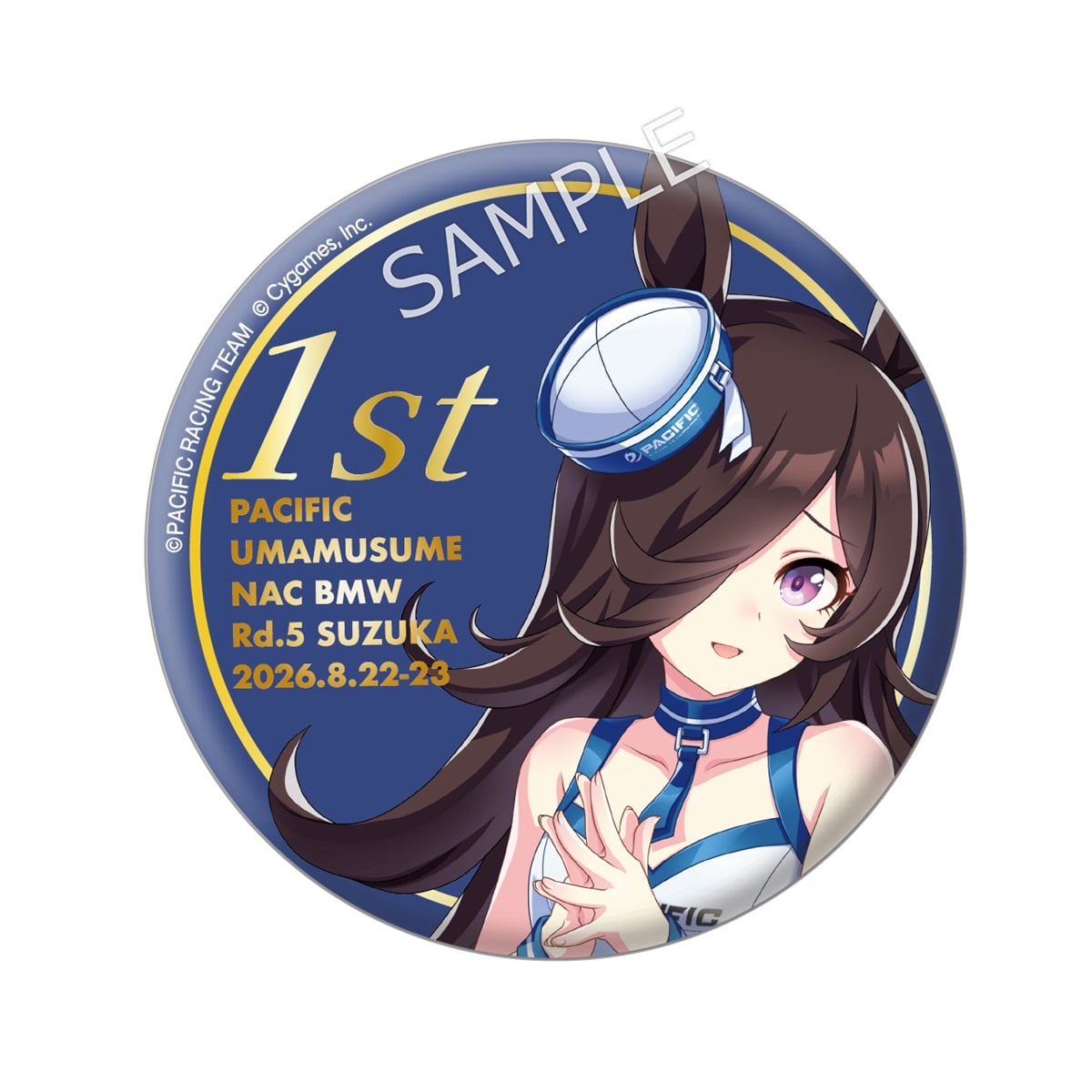セット】ウマ娘 プリティーダービー Rd.5 優勝記念台紙付き缶バッジセット