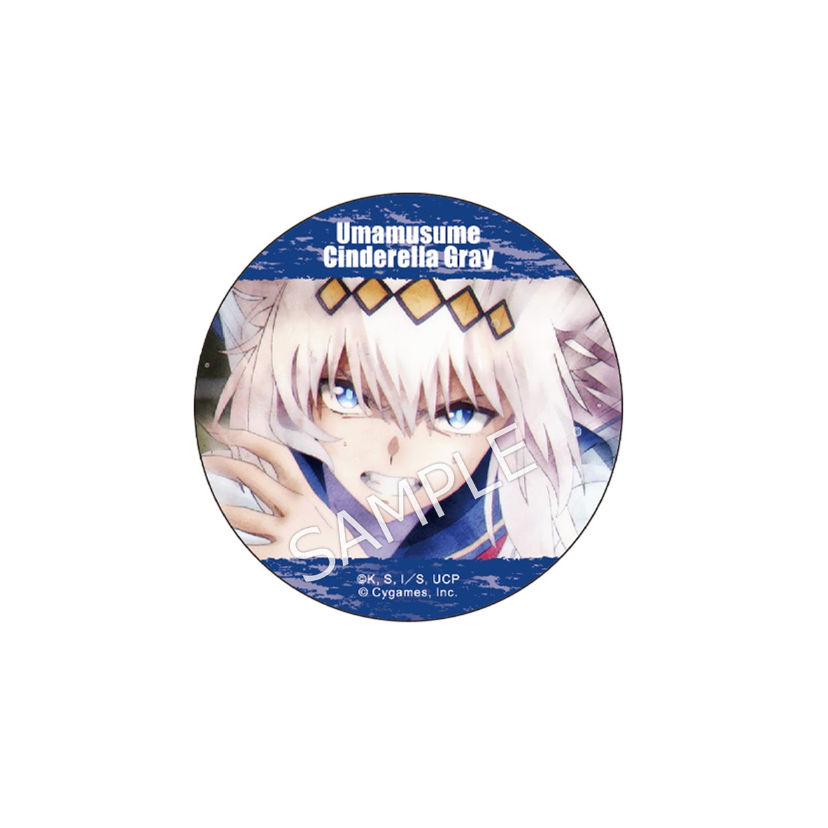 ウマ娘 シンデレラグレイ　メジロアルダン 缶バッジ カラオケ館 非売品 9個 ウマ娘 シンデレラグレイ メジロアルダン 缶バッジ カラオケ館 非売品