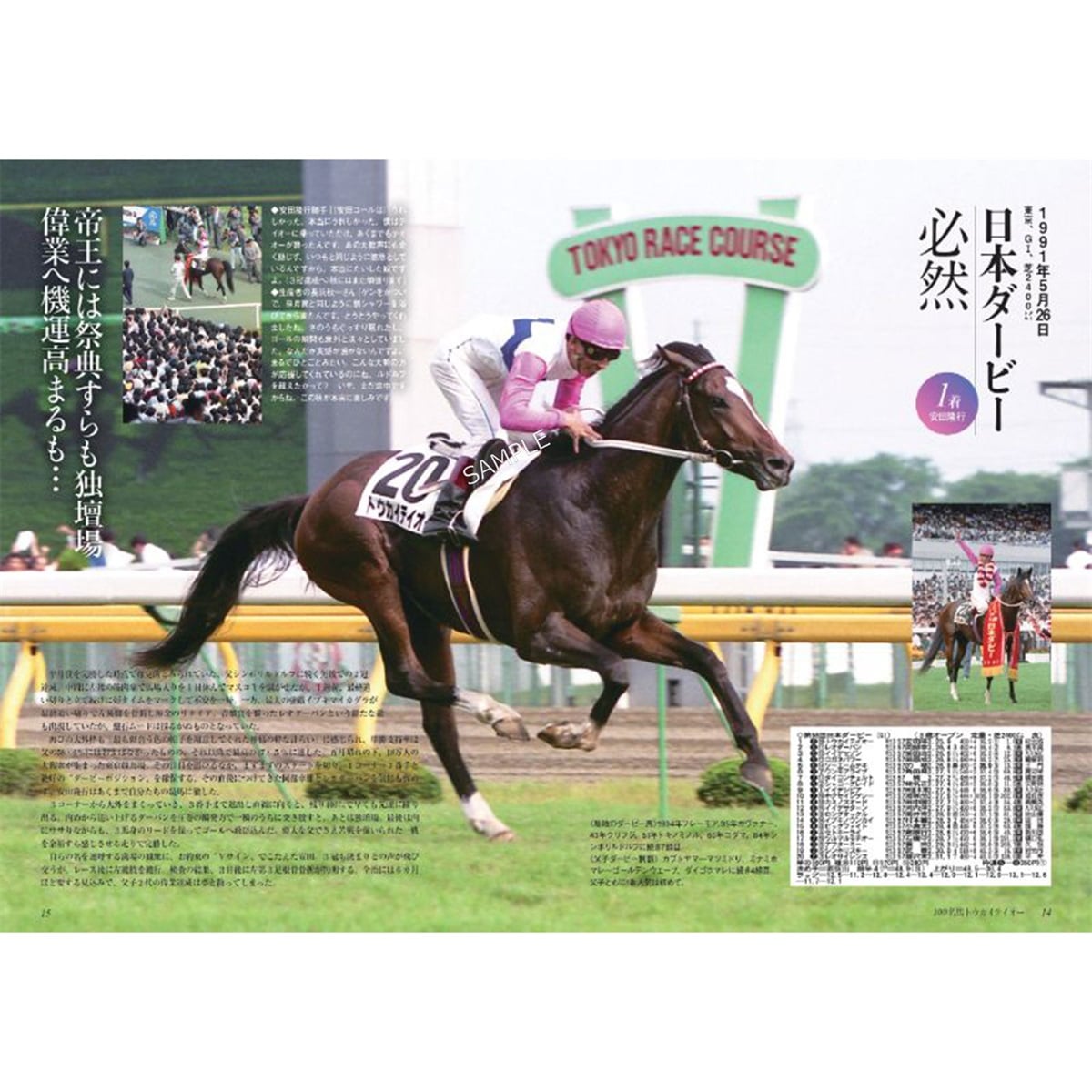 週刊100名馬✕ウマ娘 トウカイテイオー