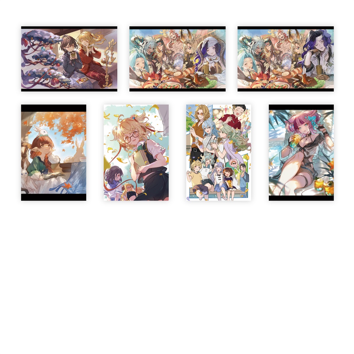 イラスト ポストカード SNSイラストポストカード Vol.2