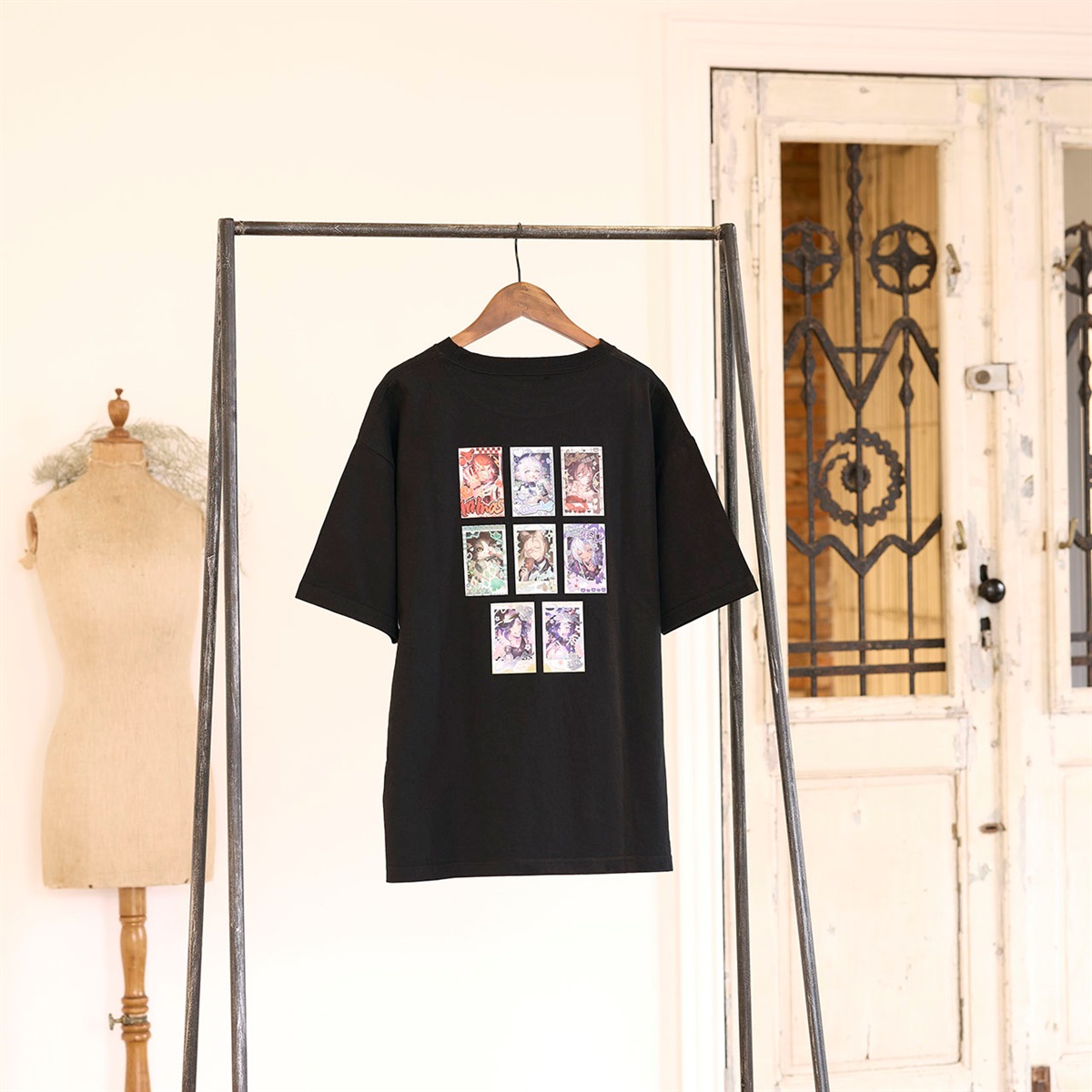 くさびたちのフォト風カードTシャツ(L)