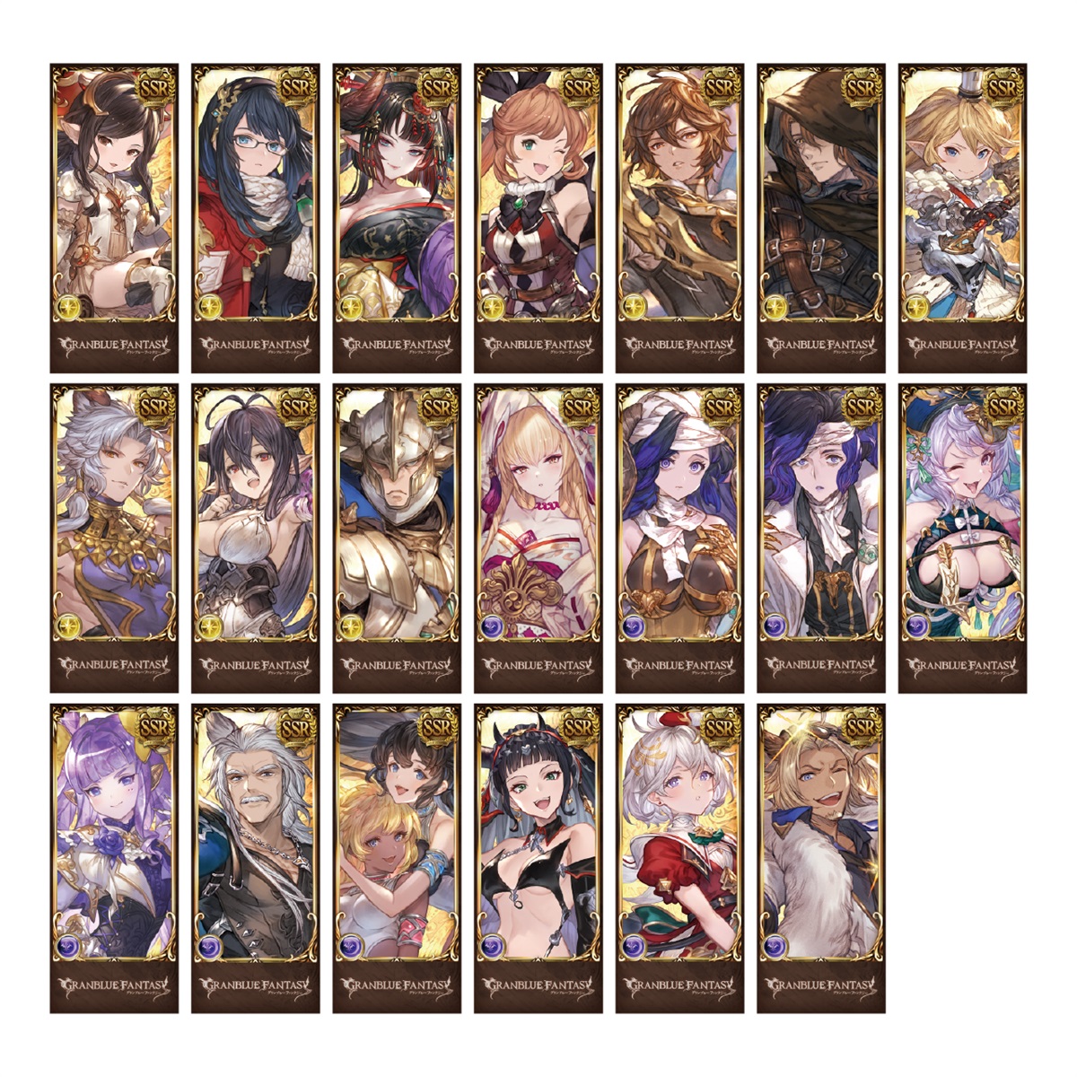 グラブルフェス編成アクリルチャームサンダルフォン グラブルフェス 2023 編成アクリルチャーム Vol.3 10種セット