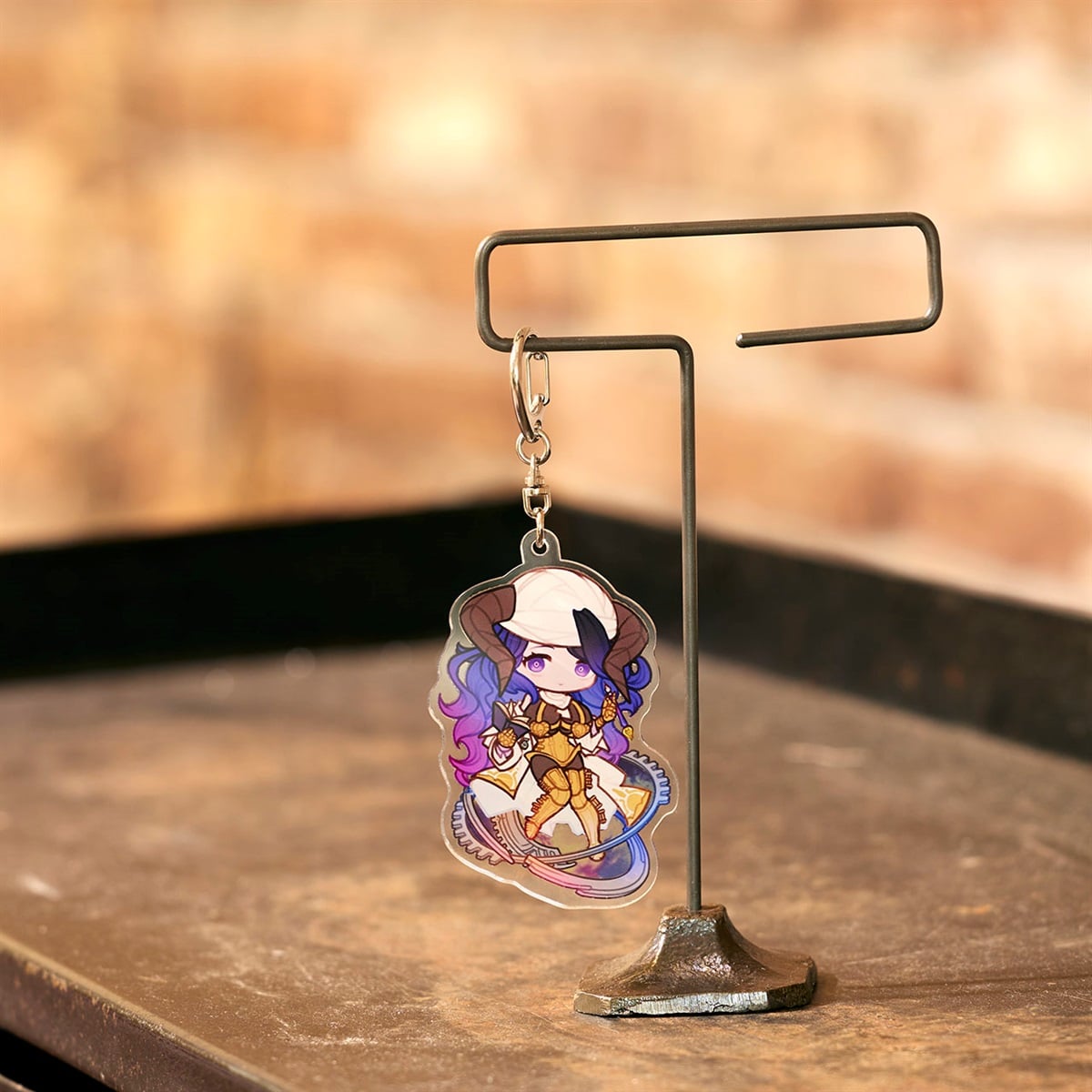 リバーシブルアクリルキーホルダー(オロロジャイア女)