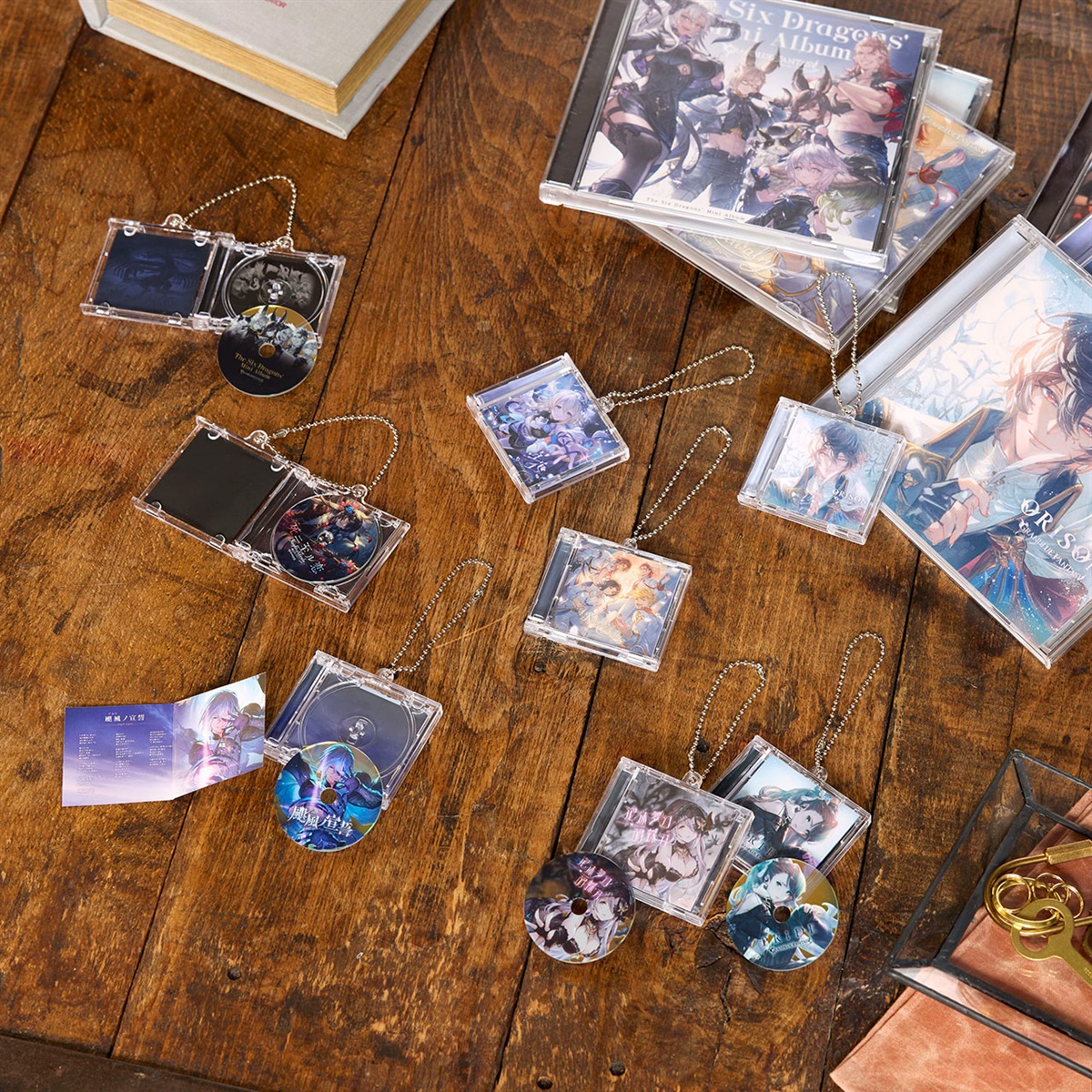 キャラソンジャケットアクリルキーホルダー