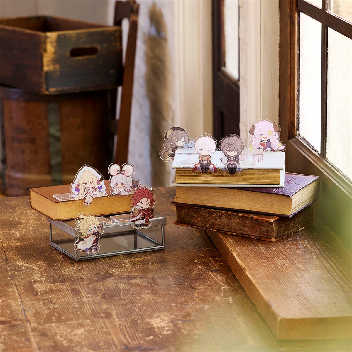 V.W.P アクリルスタンドまとめ売り V.W.P】セットC105 V.W.P／コミックマーケット105出展記念グッズ