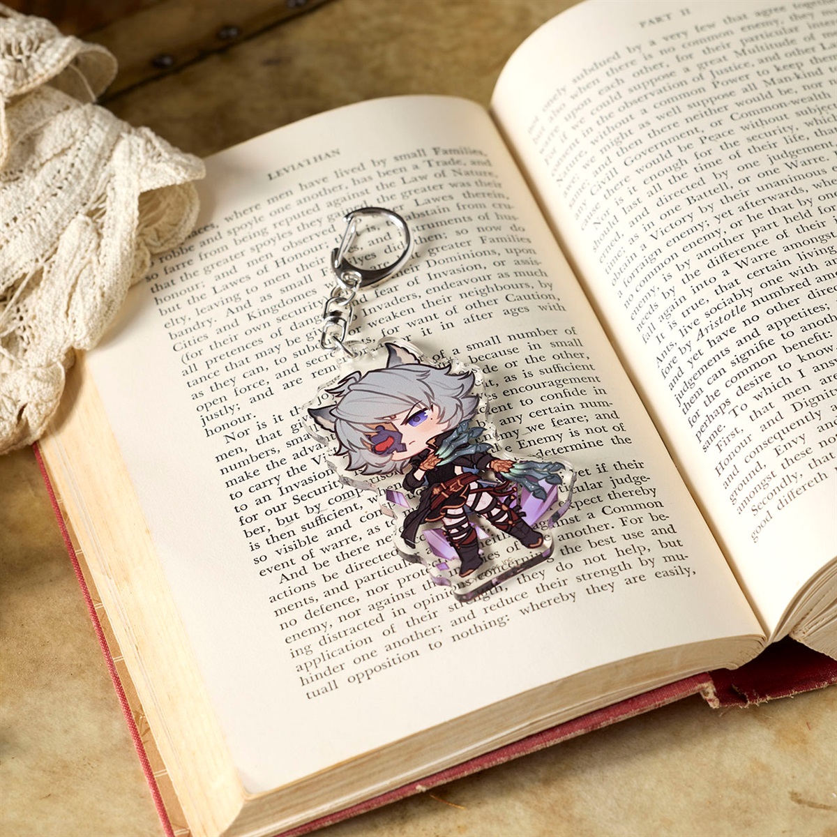 超激レア　周防パトラ＆バグパトちゃんリバーシブルアクリルキーホルダー リバーシブルアクリルキーホルダー (シス)