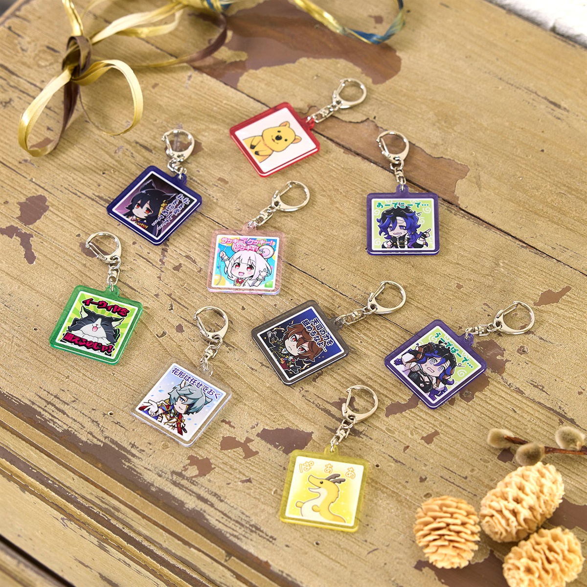 スタンプアクリルキーホルダー Vol.3