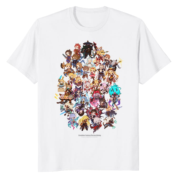 GBVSR ちびキャラクター Tシャツ(ホワイトVer.)