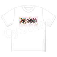 ウマ娘 プリティーダービー Tシャツ～春も夏も秋も冬もぬいぐるみといっしょ～ 1.春もぬいぐるみといっしょ