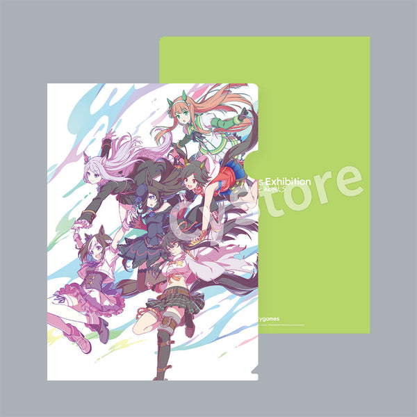 Cygames展 Artworks クリアファイル ウマ娘 プリティーダービー