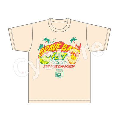 オリジナルTVアニメ「勇気爆発バーンブレイバーン」勇気爆発祭 Tシャツ ナチュラル