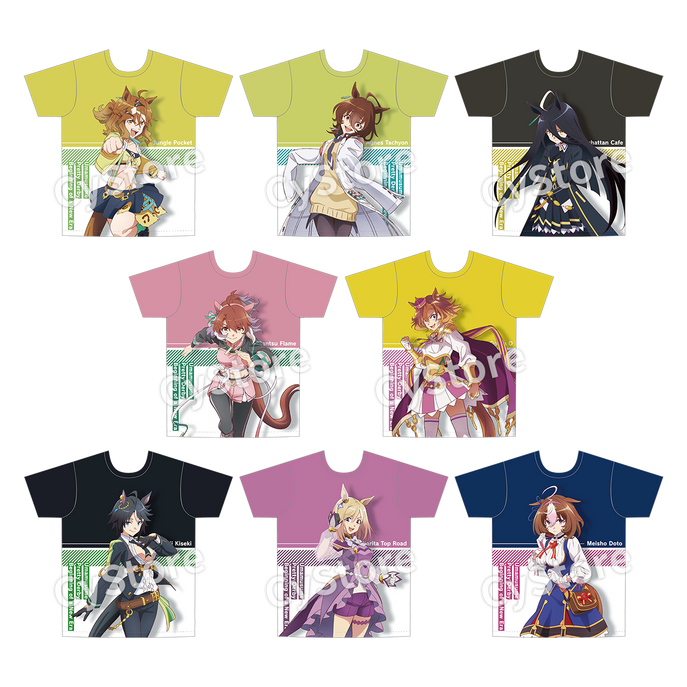 劇場版『ウマ娘 プリティーダービー 新時代の扉』フルグラフィックTシャツ アグネスタキオン