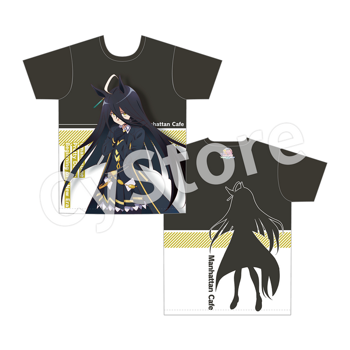 劇場版『ウマ娘 プリティーダービー 新時代の扉』フルグラフィックTシャツ マンハッタンカフェ