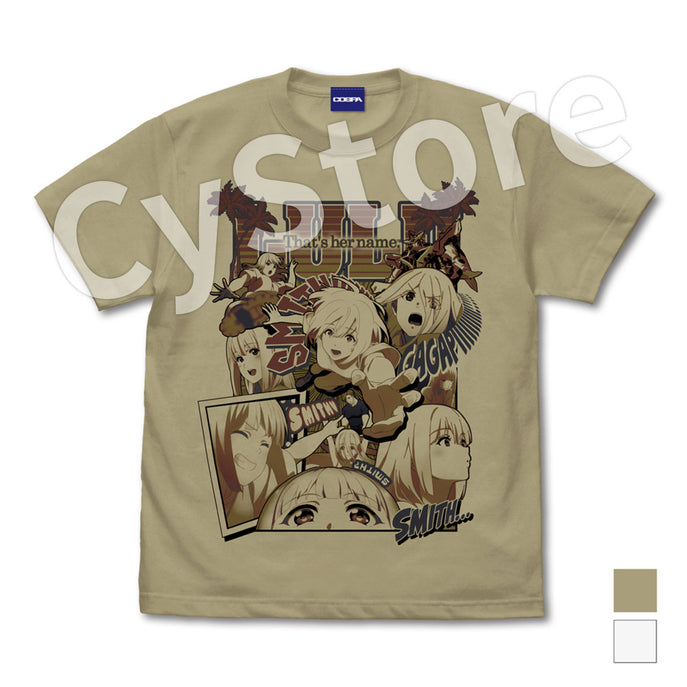 勇気爆発バーンブレイバーン スミスゥーーッ！ Tシャツ SAND KHAKI