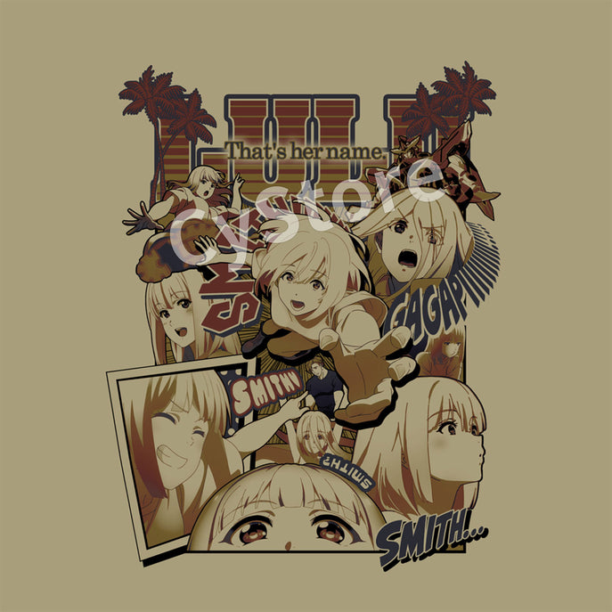 勇気爆発バーンブレイバーン スミスゥーーッ！ Tシャツ SAND KHAKI