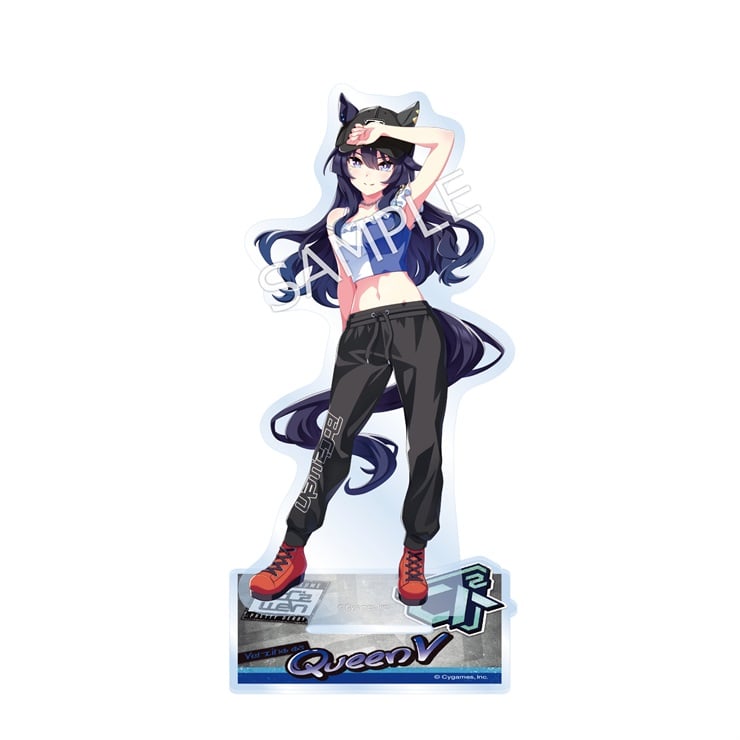 BoC’z we＼n 公式アクリルスタンド (ウマ娘 プリティーダービー)【ヴィルシーナ as Queen V】