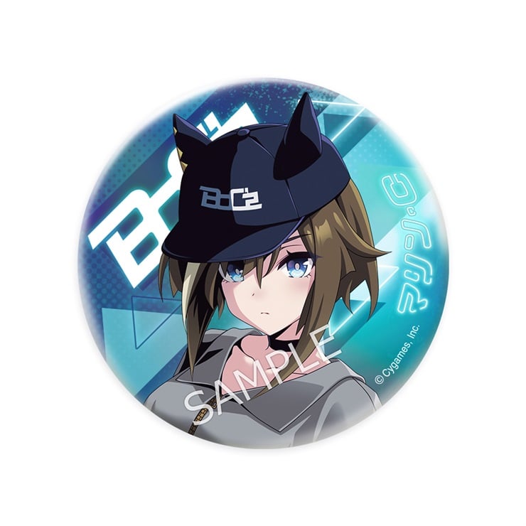 BoC’z 公式缶バッジ (ウマ娘 プリティーダービー)【シュヴァルグラン as マリン・C】