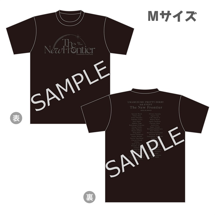 公式Tシャツ (6th EVENT 秋公演Ver.) ブラック Mサイズ